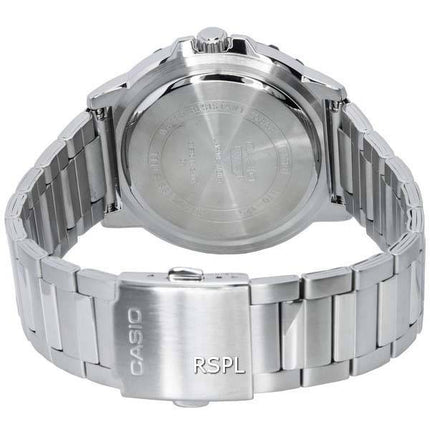 Casio Enticer Standard Analog Black Dial Quartz MTD-125D-1A1 MTD125D-1A1 100M Mens Watch