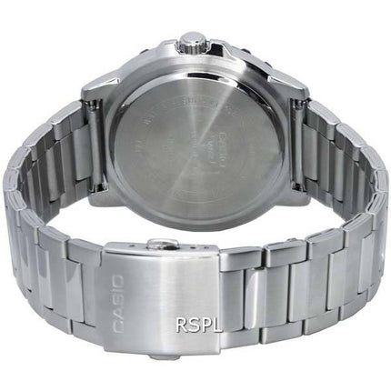 Casio Enticer Standard Analog Black Dial Quartz MTD-125D-1A2 MTD125D-1A2 100M Mens Watch