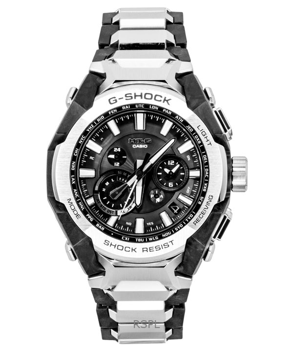 Casio G-Shock MT-G Analog Smartphone Link Black Dial Solar MTG-B4000D-1A 200M Men's Watch