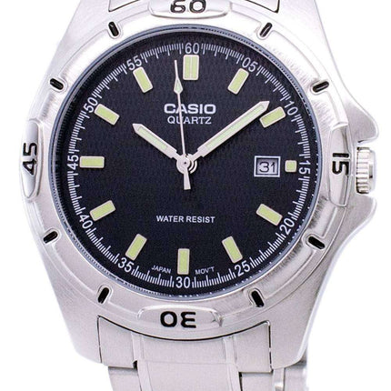 Casio Enticer Quartz Analog Black Dial MTP-1244D-8ADF MTP-1244D-8A Mens Watch