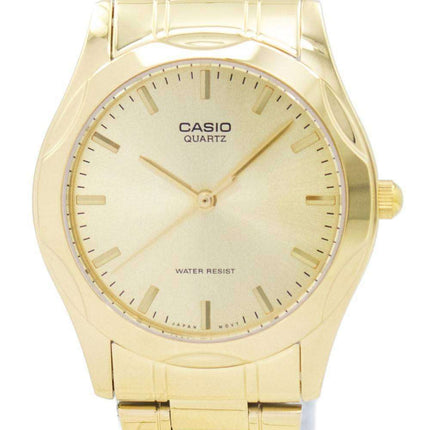 Casio Quartz Analog Gold Plated MTP-1275G-9ADF MTP-1275G-9A Mens Watch