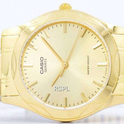 Casio Quartz Analog Gold Plated MTP-1275G-9ADF MTP-1275G-9A Mens Watch