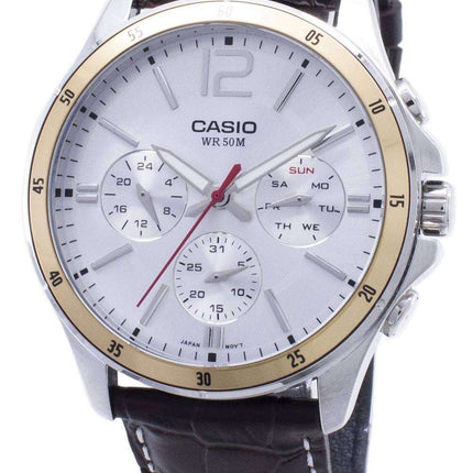 Casio Enticer MTP-1374L-7AV MTP1374L-7AV Chronograph Analog Men's Watch