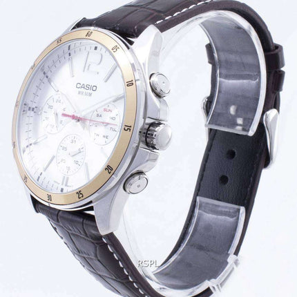 Casio Enticer MTP-1374L-7AV MTP1374L-7AV Chronograph Analog Men's Watch