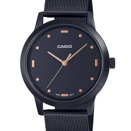 Casio Analog Black Dial Stainless Steel MTP-2022VB-1C MTP2022VB-1C Men's Watch