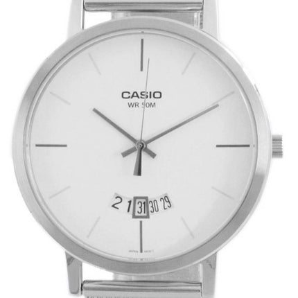 Casio Classic Analog Stainless Steel Mesh Quartz MTP-B100M-7E MTPB100M-7E Men's Watch