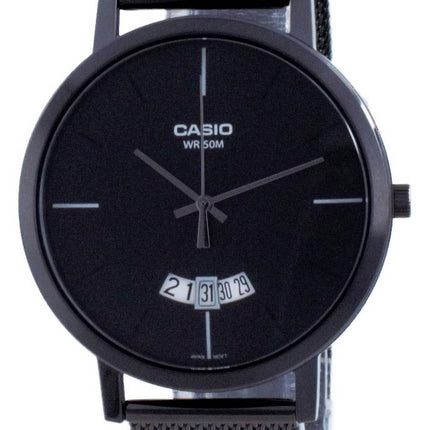Casio Classic Analog Stainless Steel Mesh Quartz MTP-B100MB-1E MTPB100MB-1E Men's Watch