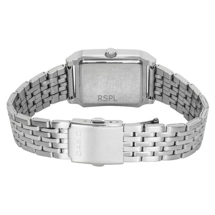 Casio Standard Analog Stainless Steel White Dial Quartz MTP-B190D-7BV Men's Watch
