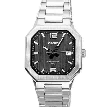 Casio Analog Stainless Steel Black Dial Quartz MTP-B195D-1AV Men's Watch