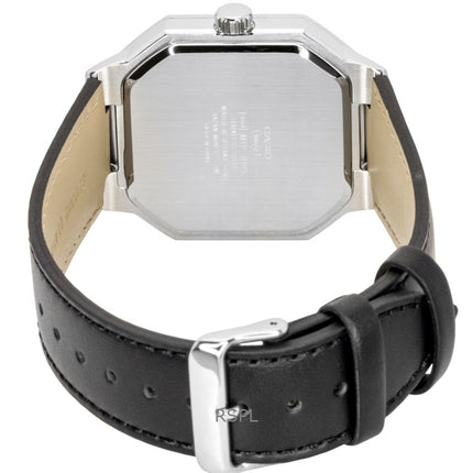 Casio Analog Leather Strap Green Dial Quartz MTP-B195L-3AV Men's Watch