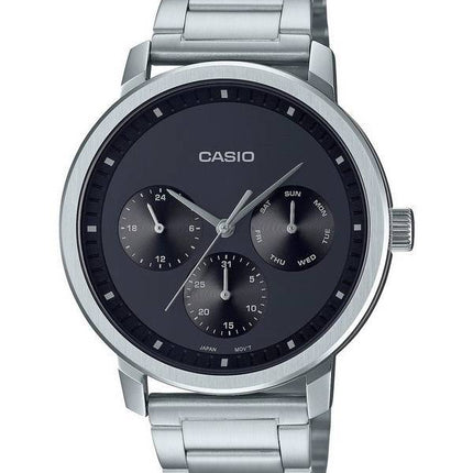 Casio Analog Black Dial Stainless Steel MTP-B305D-1E MTPB305D-1 Men's Watch