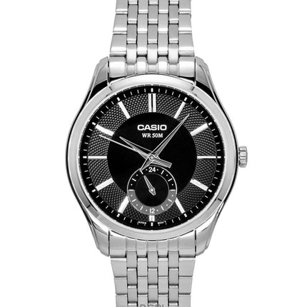 Casio Analog Stainless Steel Black Dial Quartz MTP-B315D-1AV Men's Watch