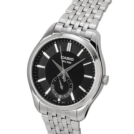 Casio Analog Stainless Steel Black Dial Quartz MTP-B315D-1AV Men's Watch