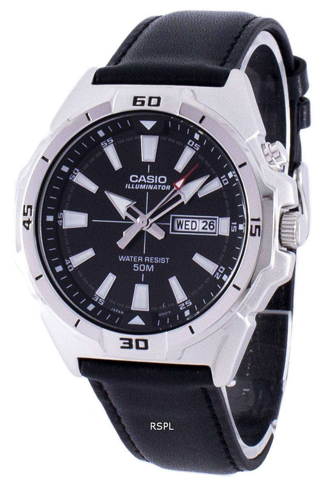 Casio Illuminator Analog Quartz MTP-E203L-1AV MTPE203L-1AV Men's Watch
