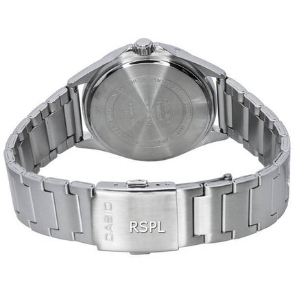 Casio Standard Analog Stainless Steel Black Dial Quartz MTP-E705D-1E Men's Watch
