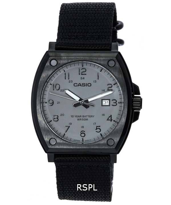 Casio Enticer Standard Analog Grey Dial Quartz MTP-E715C-8A MTPE715C-8 Mens Watch
