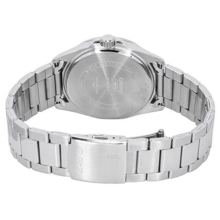 Casio Standard Analog Stainless Steel Black Dial Quartz MTP-E725D-1A Men's Watch