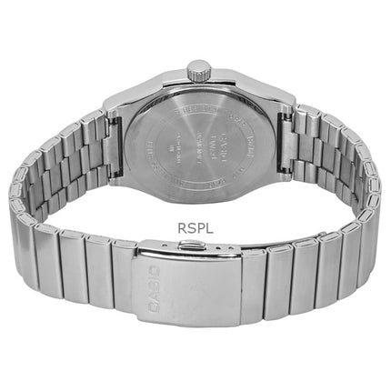 Casio Standard Analog Stainless Steel Black Dial Quartz MTP-E735D-1AV Men's Watch