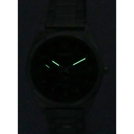 Casio Standard Analog Stainless Steel Moon Phase Red Dial Quartz MTP-M300D-4A  Mens Watch