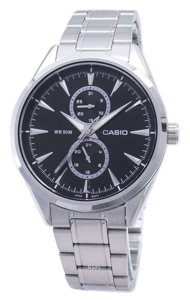 Casio Enticer MTP-SW340D-1AV MTPSW340D-1AV Quartz Men's Watch