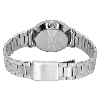 Casio Analog Stainless Steel White Dial Quartz MTP-VT05D-7E Men's Watch