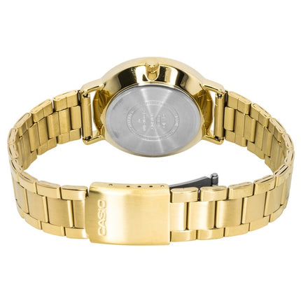 Casio Analog Gold Tone Stainless Steel White Dial Quartz MTP-VT05G-7E Men's Watch