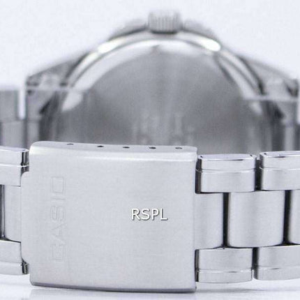 Casio Quartz Analog Black Dial Stainless Steel MTP-1215A-1A2DF MTP-1215A-1A2 Mens Watch