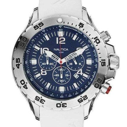 Nautica White NST Chronograph N14537G Men's Watch