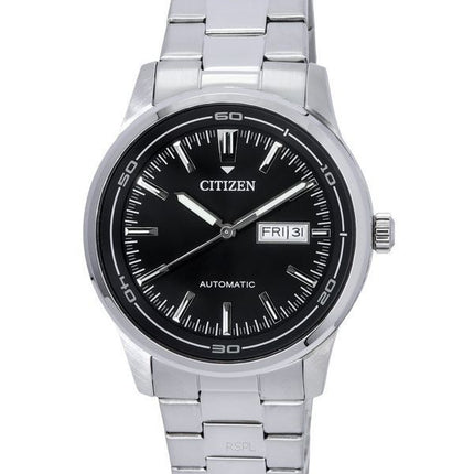 Citizen Stainless Steel Black Dial Automatic NH8400-87E 100M Men's Watch