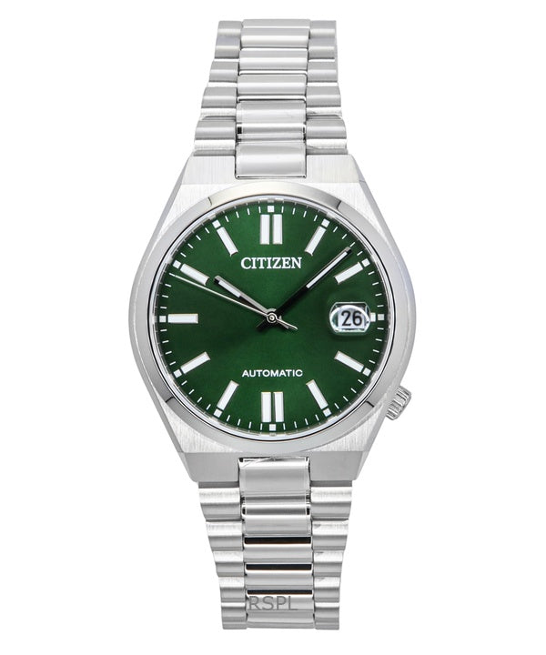 Citizen Tsuyosa Stainless Steel Green Dial Automatic NJ0200-50X Unisex Watch