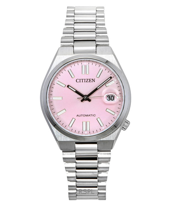 Citizen Tsuyosa Stainless Steel Pink Dial Automatic NJ0200-50Z Women's Watch