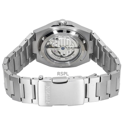 Citizen Zenshin 60 Super Titanium Green Dial Automatic NK5020-58X 100M Men's Watch