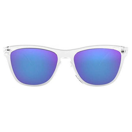 Oakley Frogskins Rim Polished Clear Plastic OO9013-24-305-55 Unisex Sunglasses