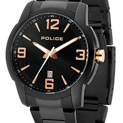 Police Business Reign Stainless Steel Quartz PL15292JS-02M Men's Watch