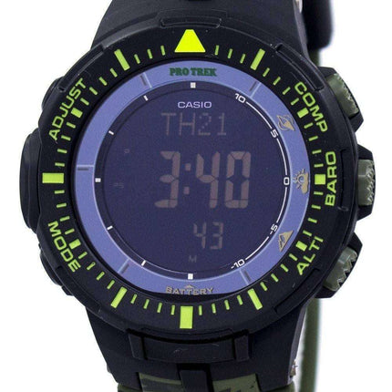 Casio Protrek World Time Low Temperature Tough Solar Digital PRG-300CM-3 Men's Watch