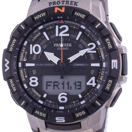Casio Protrek Mobile Link Quartz PRT-B50T-7 PRTB50T-7 100M Mens Watch