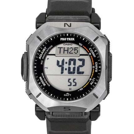 Casio Pro Trek Digital Radio-Controlled Rubber Strap Solar PRW-69Y-1 100M Men's Watch
