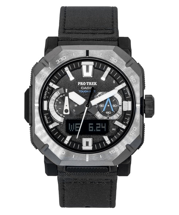 Casio Pro Trek Analog Digital Smartphone Link Black Dial Solar PRW-B1000B-2 100M Men's Watch