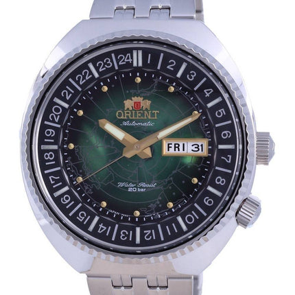 Orient World Map Revival Divers Automatic RA-AA0E02E09C 200M Mens Watch