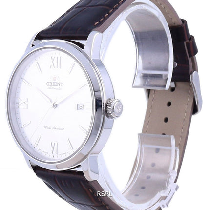 Orient Contemporary White Dial Leather Automatic RA-AC0F12S10B RA-AC0F12S30B Men's Watch