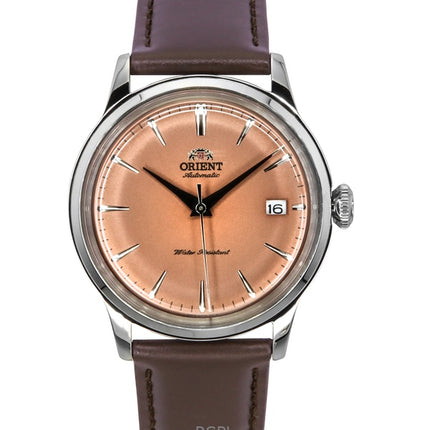 Orient Bambino Limited Edition Leather Strap Copper Dial Automatic RA-AC0M15Y Men's Watch