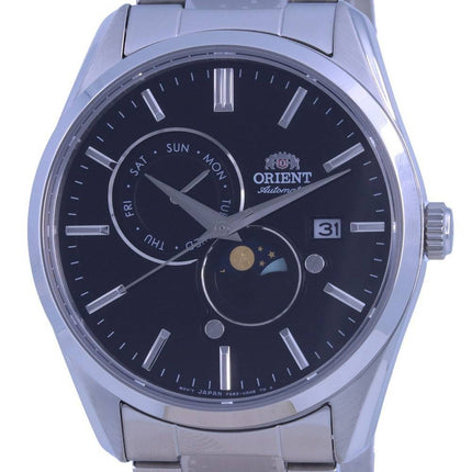 Orient Contemporary Sun & Moon Black Dial Automatic RA-AK0307B10B Men's Watch
