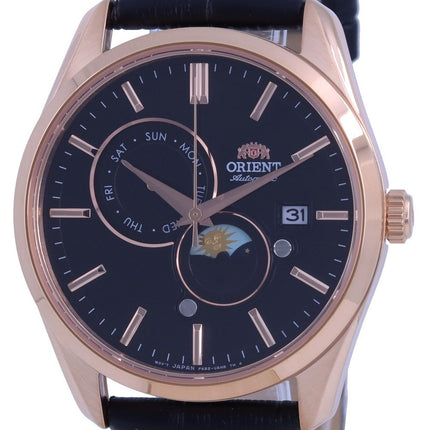 Orient Classic Sun & Moon Gen Black Dial Automatic RA-AK0309B10B Men's Watch