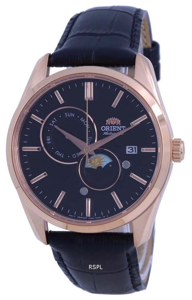Orient Classic Sun & Moon Gen Black Dial Automatic RA-AK0309B10B Men's Watch