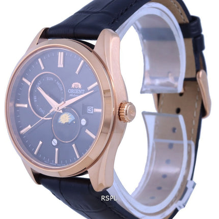 Orient Classic Sun & Moon Gen Black Dial Automatic RA-AK0309B10B Men's Watch