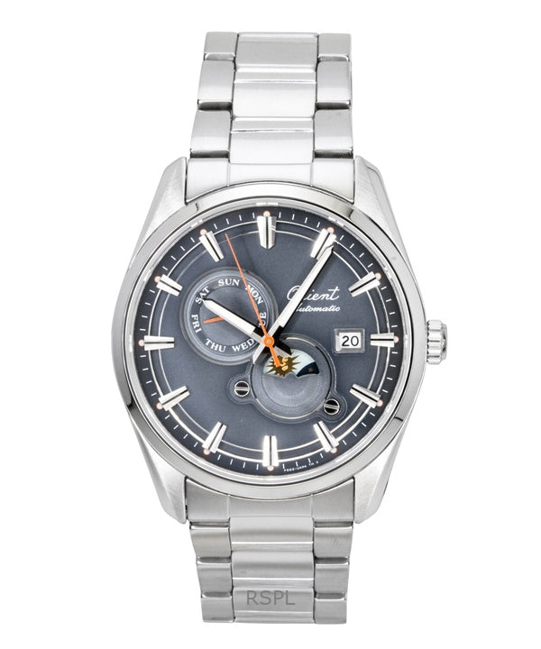 Orient Stretto 75th Anniversary Limited Edition Sun And Moon Grey Dial Automatic RA-AK0311N Men's Watch