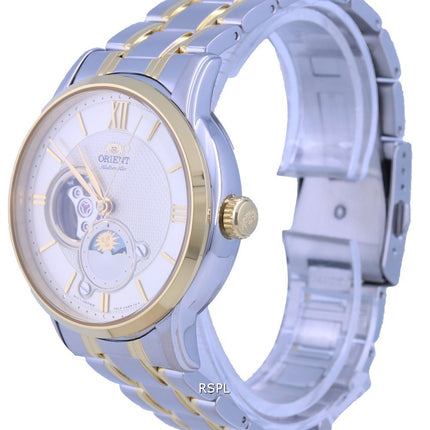Orient Classic Sun & Moon Open Heart Automatic RA-AS0007S10B Men's Watch