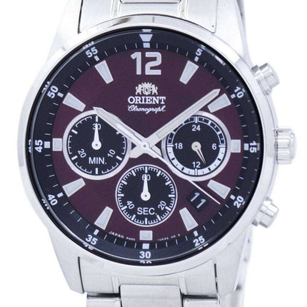 Orient Sports Chronograph Quartz Japan Made RA-KV0004R00C Men's Watch