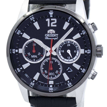 Orient Sports Chronograph Quartz Japan Made RA-KV0005B00C Men's Watch