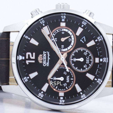 Orient Sports Chronograph Quartz Japan Made RA-KV0006Y00C Men's Watch